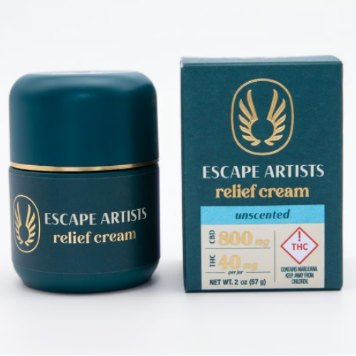 Escape Artists - Relief Cream Unscented 20:1 